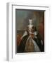 Portrait of Maria Josepha of Austria (1699-175)-Louis de Silvestre-Framed Giclee Print