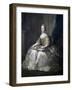 Portrait of Maria Josepha of Saxony-Annibale Carracci-Framed Giclee Print