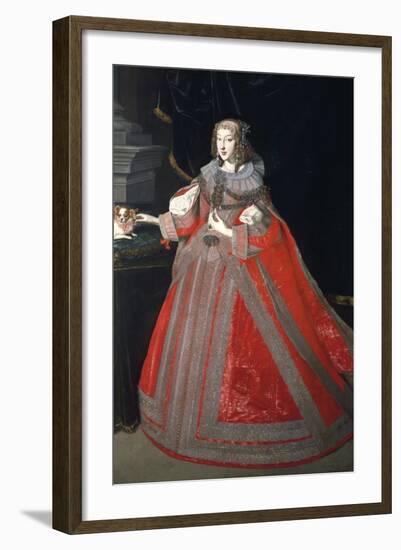 Portrait of Maria Leopoldine of Austria-null-Framed Giclee Print