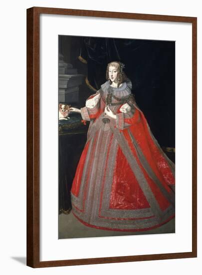 Portrait of Maria Leopoldine of Austria-null-Framed Giclee Print