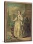 Portrait of Maria Leszczynska (1703-68) 1747-Carle van Loo-Stretched Canvas