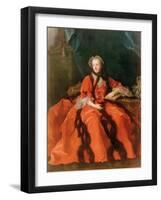 Portrait of Maria Leszczynska (1703-68) 1762-Jean-Marc Nattier-Framed Giclee Print