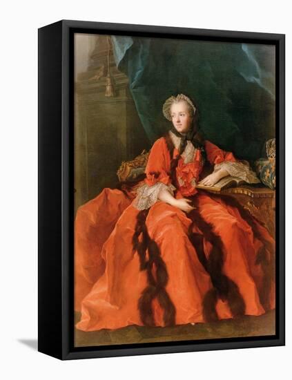 Portrait of Maria Leszczynska (1703-68) 1762-Jean-Marc Nattier-Framed Stretched Canvas