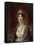 Portrait of Maria Letizia Ramolino Bonaparte, Mother of Napoleon Bonaparte, Ca 1804-François Pascal Simon Gérard-Framed Stretched Canvas