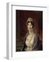 Portrait of Maria Letizia Ramolino Bonaparte, Mother of Napoleon Bonaparte, Ca 1804-François Pascal Simon Gérard-Framed Giclee Print