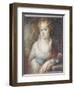 Portrait of Maria Lopukhina, 1817-null-Framed Giclee Print