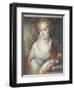 Portrait of Maria Lopukhina, 1817-null-Framed Giclee Print