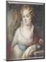 Portrait of Maria Lopukhina, 1817-null-Mounted Giclee Print