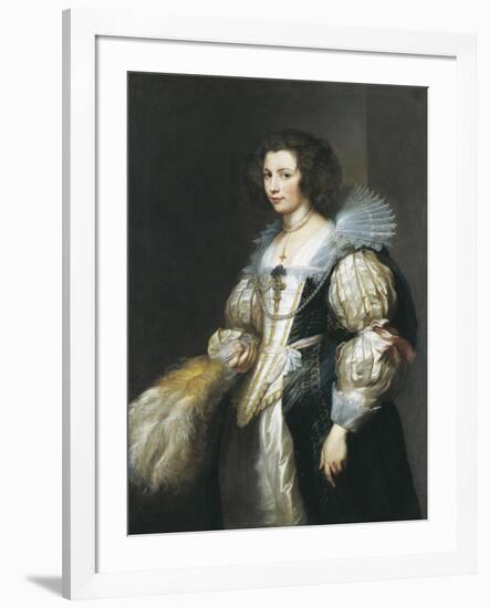 Portrait of Maria Louisa De Tassis-Sir Anthony Van Dyck-Framed Giclee Print