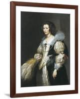 Portrait of Maria Louisa De Tassis-Sir Anthony Van Dyck-Framed Giclee Print