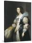 Portrait of Maria Louisa De Tassis-Sir Anthony Van Dyck-Stretched Canvas