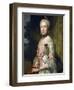 Portrait of Maria Luisa of Bourbon on the Occasion of Her Engagement to Be Married-Anton Raphael Mengs-Framed Giclee Print