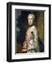 Portrait of Maria Luisa of Bourbon on the Occasion of Her Engagement to Be Married-Anton Raphael Mengs-Framed Giclee Print