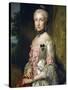 Portrait of Maria Luisa of Bourbon on the Occasion of Her Engagement to Be Married-Anton Raphael Mengs-Stretched Canvas