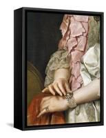 Portrait of Maria Luisa of Bourbon on the Occasion of Her Engagement to Be Married-Anton Raphael Mengs-Framed Stretched Canvas