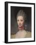Portrait of Maria Luisa of Parma as Princess of Asturias, 1765-Anton Raphael Mengs-Framed Giclee Print