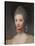 Portrait of Maria Luisa of Parma as Princess of Asturias, 1765-Anton Raphael Mengs-Stretched Canvas