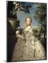 Portrait of Maria Luisa of Parma as Princess of Asturias, Ca 1764-1765-Anton Raphael Mengs-Mounted Giclee Print