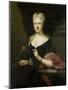Portrait of Maria Magdalena Stavenisse, Wife of Jacob De Witte of Elkerzee, Councilor of Zierikzee-Cornelis Troost-Mounted Premium Giclee Print