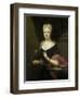 Portrait of Maria Magdalena Stavenisse, Wife of Jacob De Witte of Elkerzee, Councilor of Zierikzee-Cornelis Troost-Framed Art Print