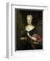 Portrait of Maria Magdalena Stavenisse, Wife of Jacob De Witte of Elkerzee, Councilor of Zierikzee-Cornelis Troost-Framed Art Print