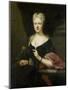 Portrait of Maria Magdalena Stavenisse, Wife of Jacob De Witte of Elkerzee, Councilor of Zierikzee-Cornelis Troost-Mounted Art Print