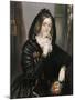 Portrait of Maria Malibran, Born Maria Felicia Garcia-null-Mounted Giclee Print