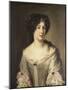 Portrait of Maria Mancini, Duchess of Bouillon-Jacob Ferdinand Voet-Mounted Art Print