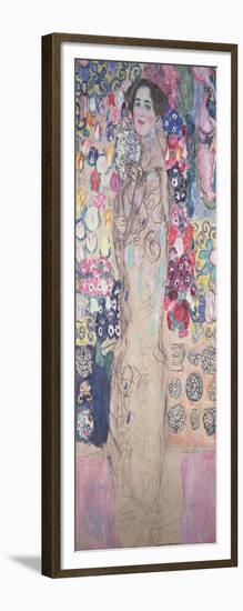 Portrait of Maria Munk (Unfinished 1917-18)-Gustav Klimt-Framed Giclee Print