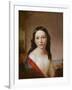 Portrait of Maria Seabury, 1846 (Oil on Panel)-William Sidney Mount-Framed Giclee Print