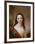 Portrait of Maria Seabury, 1846 (Oil on Panel)-William Sidney Mount-Framed Giclee Print