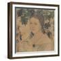 Portrait of Maria Shostakovich, 1922-Boris Michaylovich Kustodiev-Framed Giclee Print