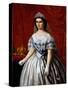 Portrait of Maria Sofia of Bavaria-null-Stretched Canvas