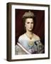 Portrait of Maria Sofia of Bavaria-null-Framed Giclee Print