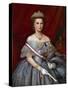 Portrait of Maria Sofia of Bavaria-null-Stretched Canvas