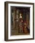 Portrait of Maria Theresa of Austria with Her Son by Pierre Mignard-null-Framed Giclee Print