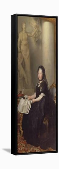 Portrait of Maria Theresa-null-Framed Stretched Canvas