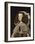 Portrait of Mariana of Austria-Diego Velazquez-Framed Giclee Print