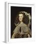 Portrait of Mariana of Austria-Diego Velazquez-Framed Giclee Print