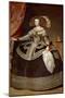 Portrait of Mariana of Austria-Diego Velazquez-Mounted Giclee Print