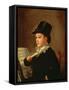 Portrait of Marianito Goya, Grandson of the Artist, circa 1815-Francisco de Goya-Framed Stretched Canvas