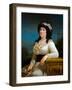 Portrait of Marianna Movigia Reina (Oil on Canvas)-Andrea the Elder Appiani-Framed Giclee Print