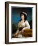 Portrait of Marianna Movigia Reina (Oil on Canvas)-Andrea the Elder Appiani-Framed Giclee Print