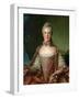 Portrait of Marie Adelaide 1756-Jean-Marc Nattier-Framed Giclee Print