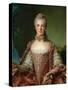 Portrait of Marie Adelaide 1756-Jean-Marc Nattier-Stretched Canvas