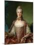 Portrait of Marie Adelaide 1756-Jean-Marc Nattier-Mounted Giclee Print