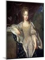 Portrait of Marie-Adelaide of Savoy, 1697-François de Troy-Mounted Giclee Print