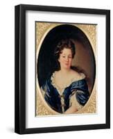 Portrait of Marie-Anne Mancini-Pierre Mignard-Framed Giclee Print