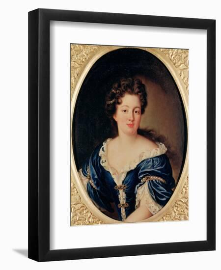 Portrait of Marie-Anne Mancini-Pierre Mignard-Framed Giclee Print