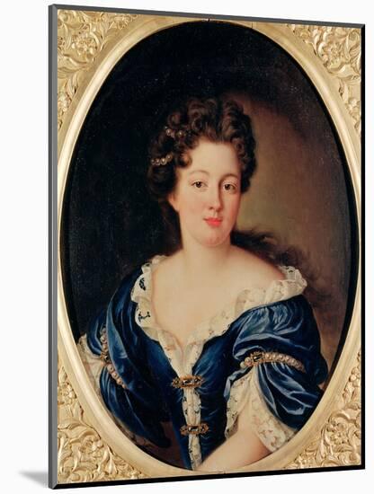 Portrait of Marie-Anne Mancini-Pierre Mignard-Mounted Giclee Print